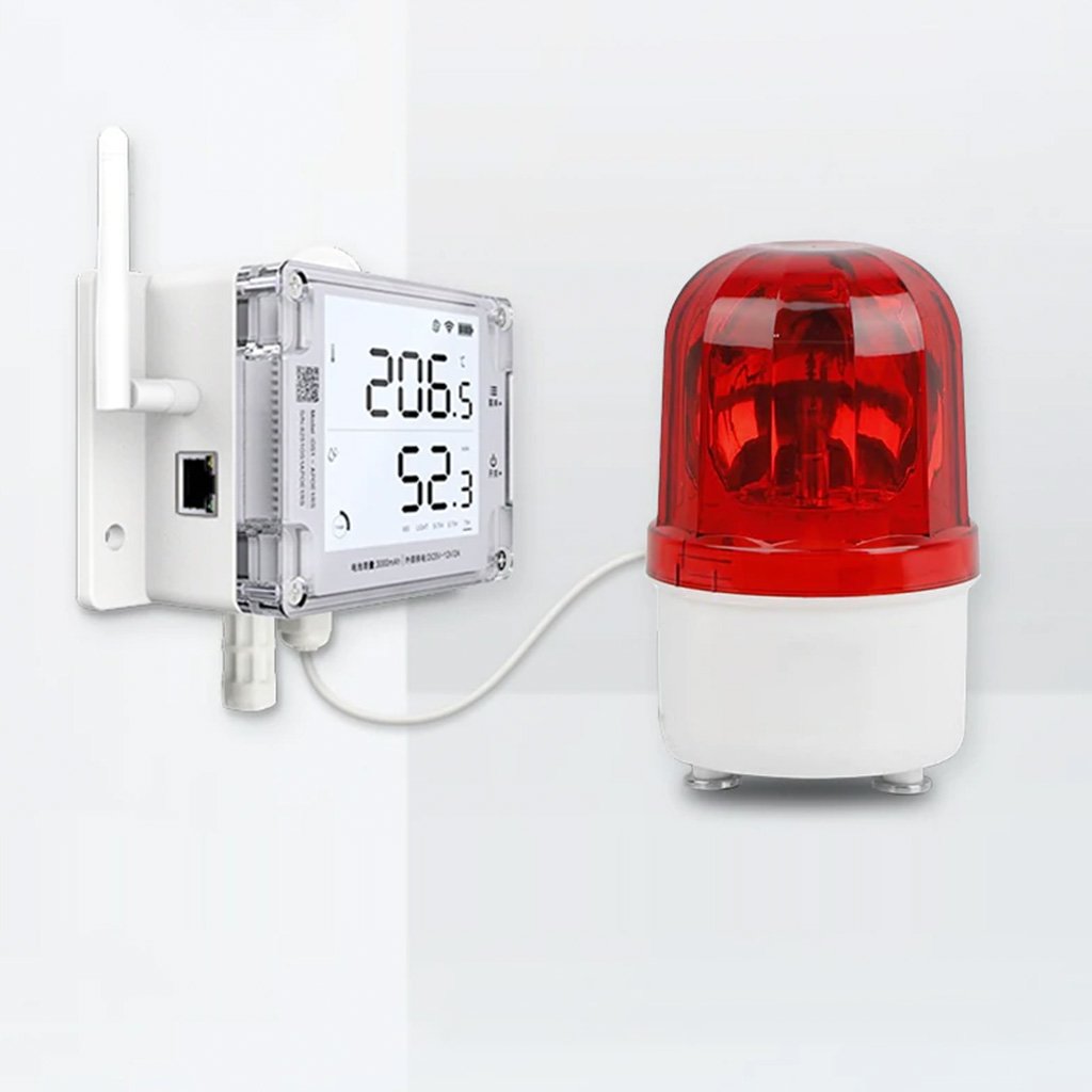 Strobe Light and Siren Alarm for GS1 Environmental Monitor