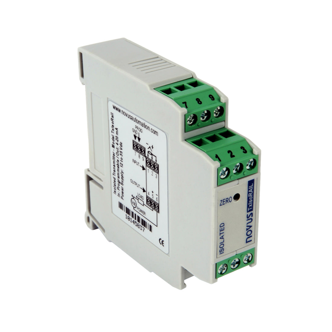 Pt100 Transmitter  4-20 mA and 0-10 V Temperature Transmitter