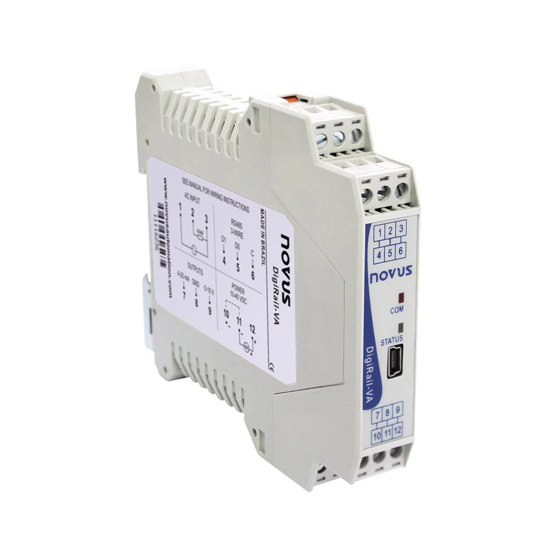 DigiRail-VA AC Voltage and Current Transmitter with 0-10Vdc, 4-20mA and RS485 Output Questions & Answers