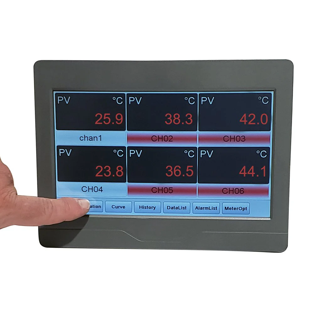 RDP19 Paperless, Recorder For Up to Six Thermocouples, RTDs and Process Signals with 9 Inch Display Questions & Answers