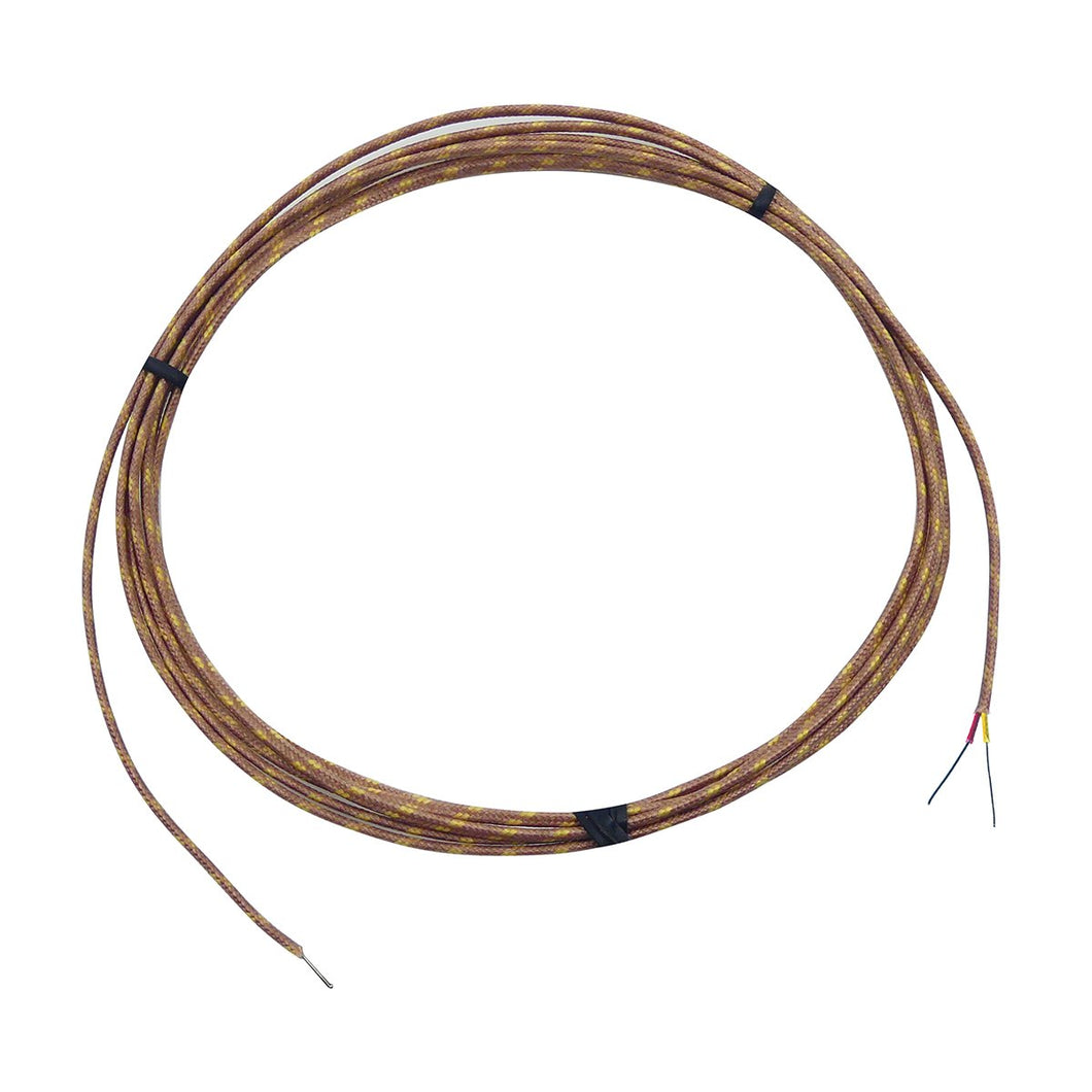 WTC-GG-K  HIgh Accuracy 24 AWG Glass Insulated  Custom Length K Type Wire Thermocouples